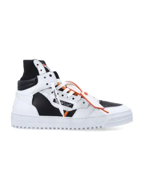 3.0 OFF COURT CALF LEATHER BLACK - WHITE