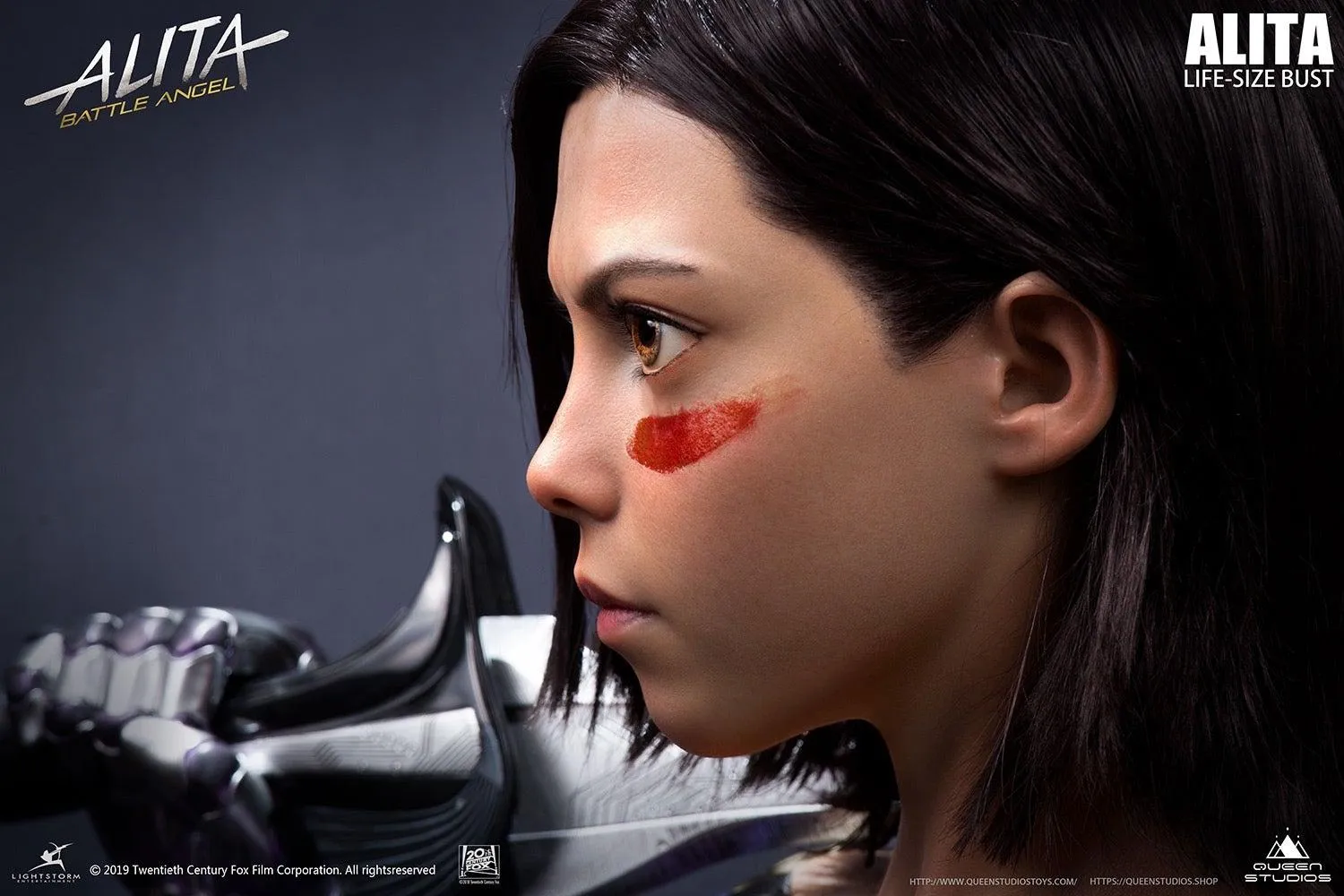 Alita: Battle Angel 1:1 Scale Lifesize Bust