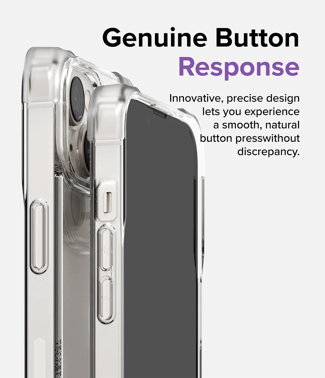 Apple iPhone 14 Back Cover Case | Fusion Bumper - Clear