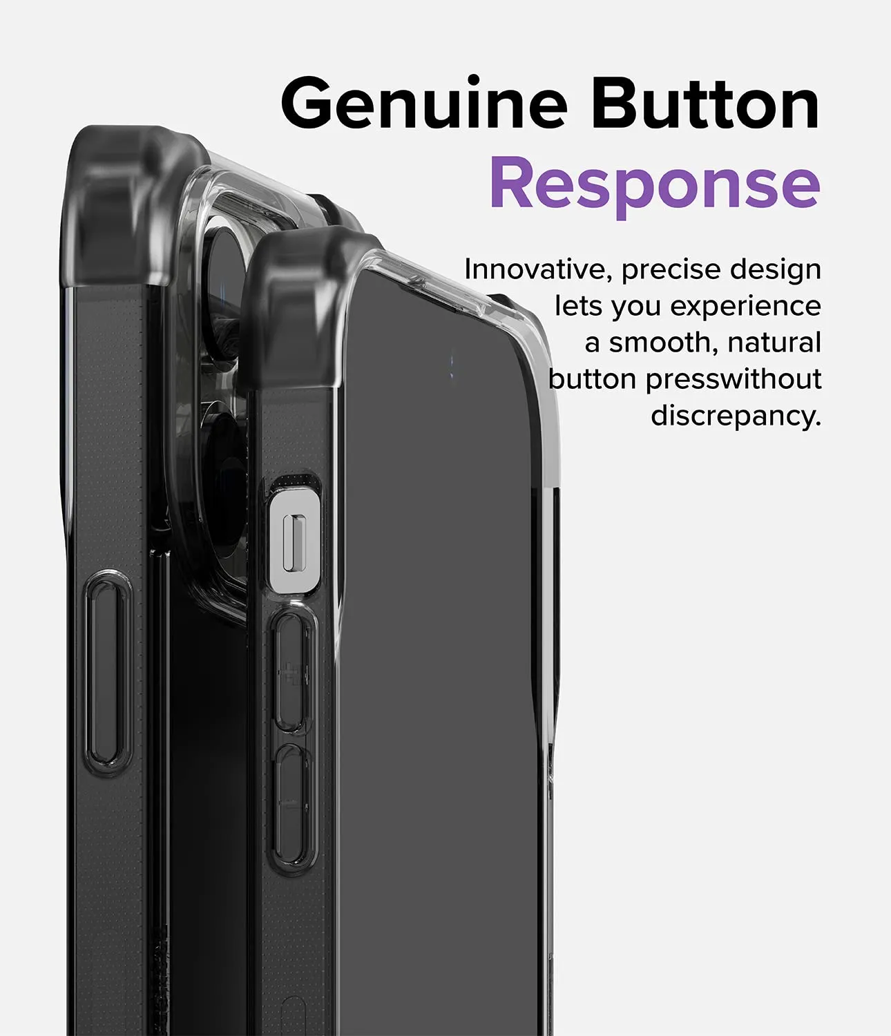 Apple iPhone 14 Pro Back Cover Case | Fusion Bumper - Clear Black