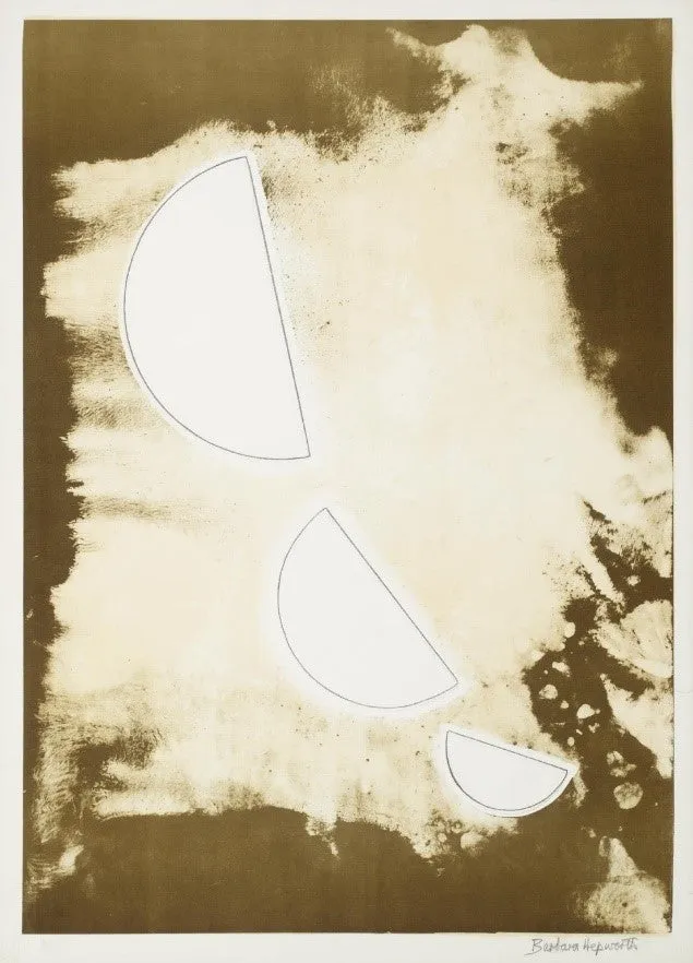 Barbara Hepworth: Aegean Suite Portfolio of Prints