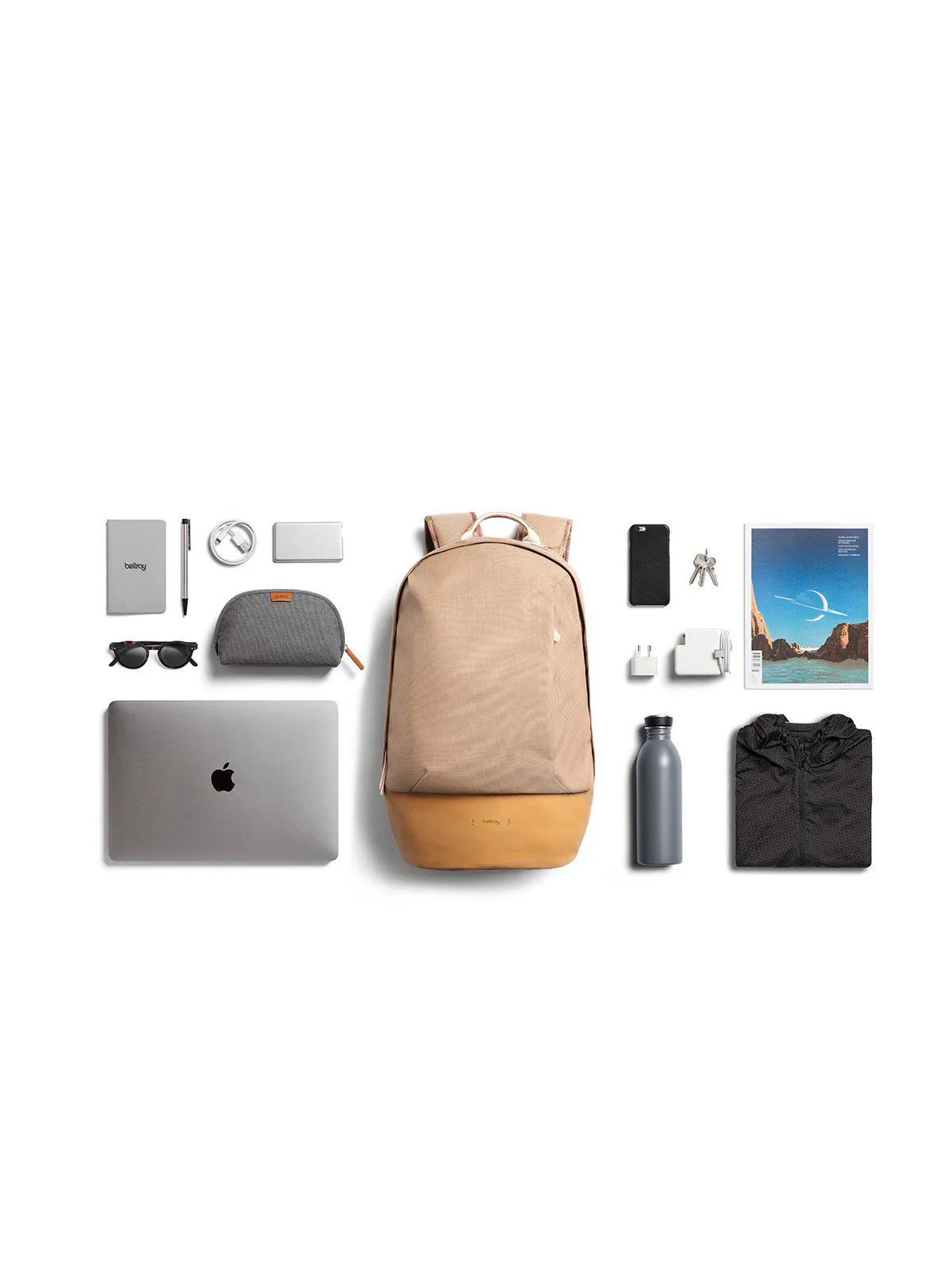 Bellroy Classic Backpack Premium Edition Desert