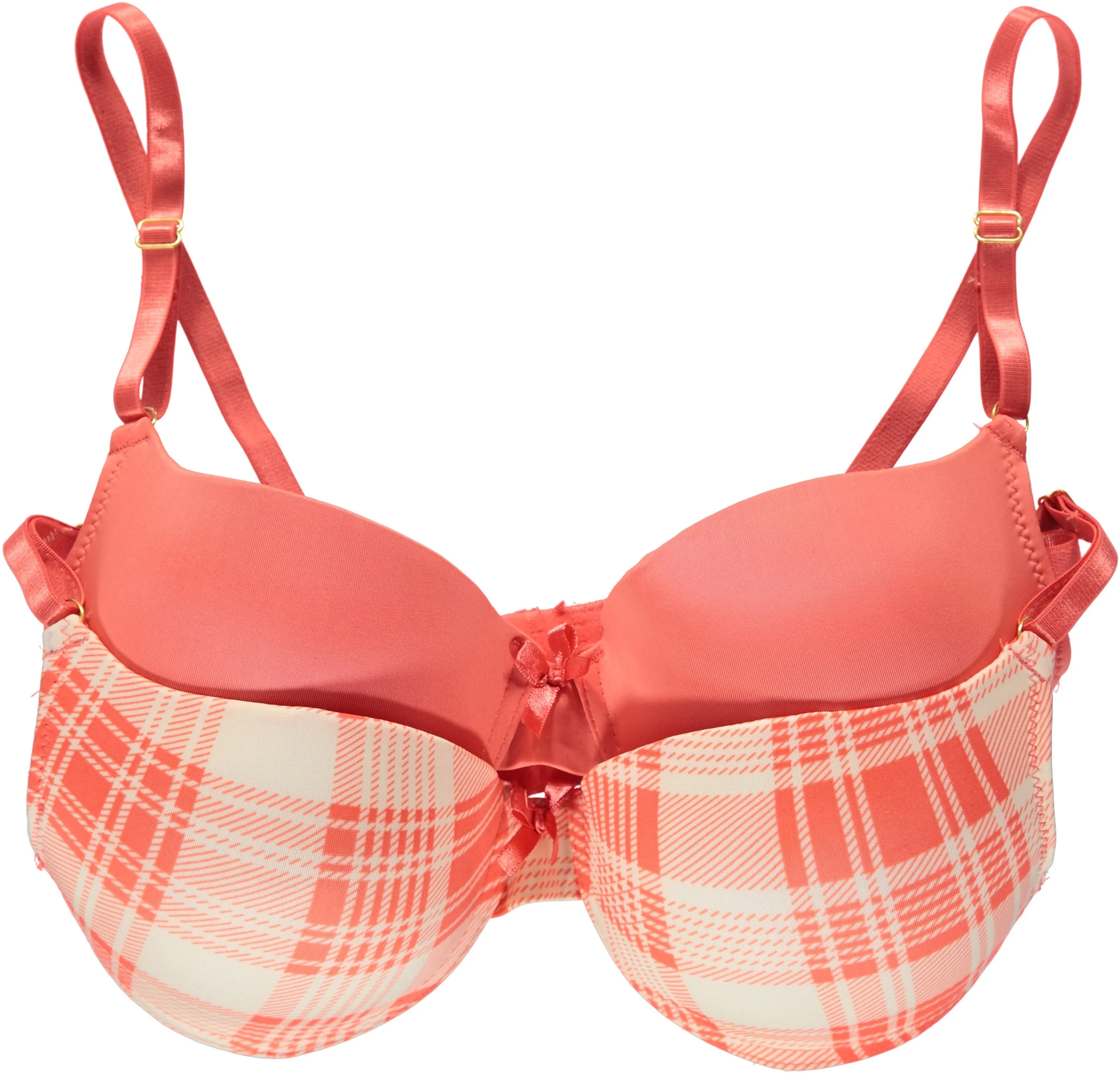 dELiA's Women's Push-Up Plunge Bra Set, 2-Pack