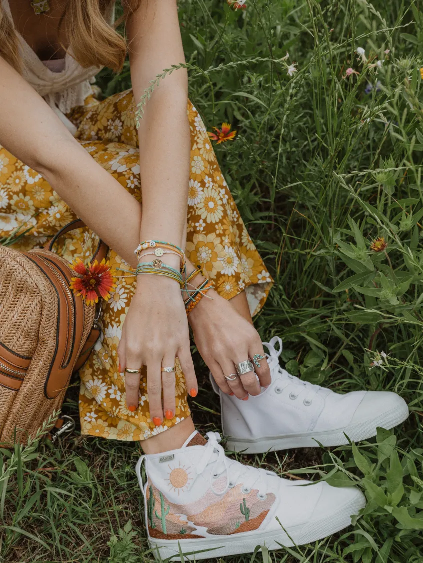 Desert Daisy High Top