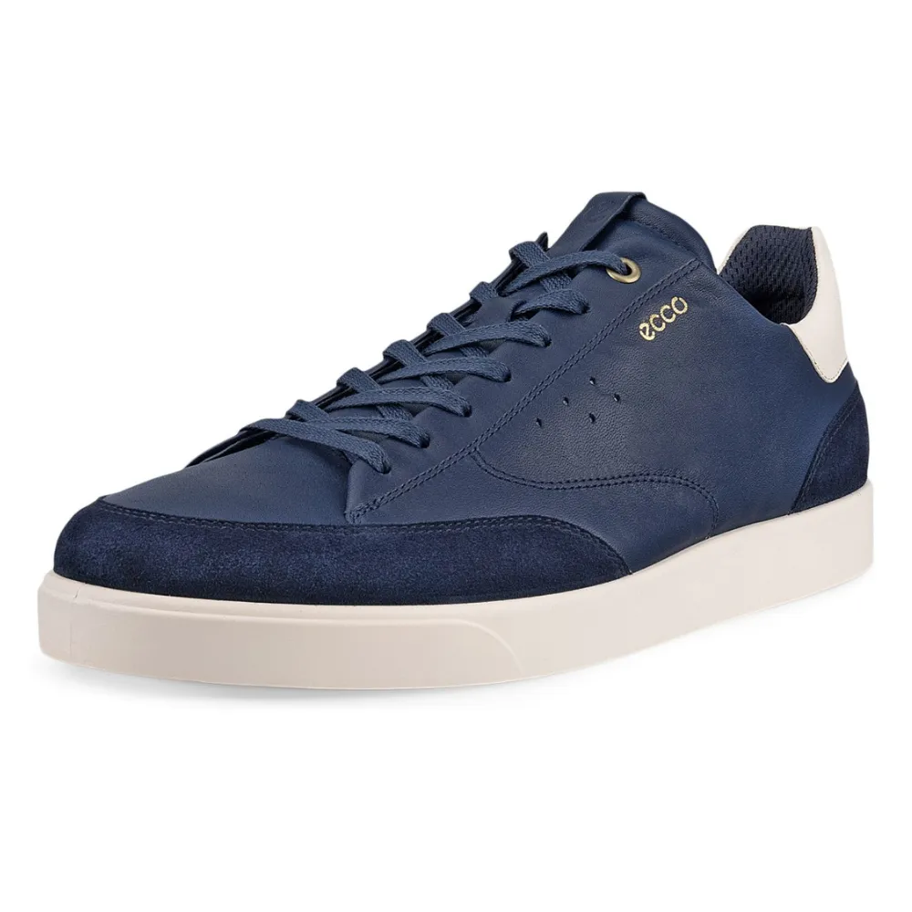 Ecco Street Lite Luxe Night Sky/Marine/Limestone Sneaker (Men's)