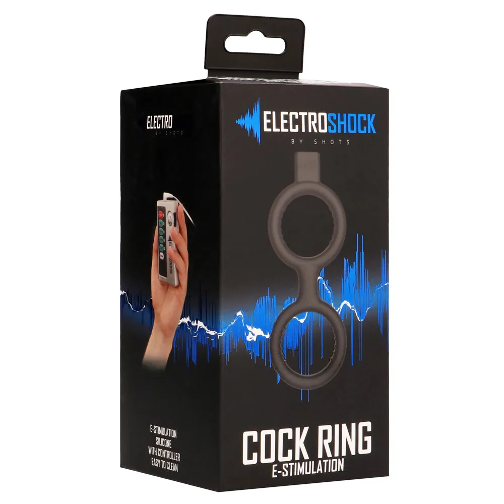 Electroshock E-Stimulation Cock Ring With Ball Strap