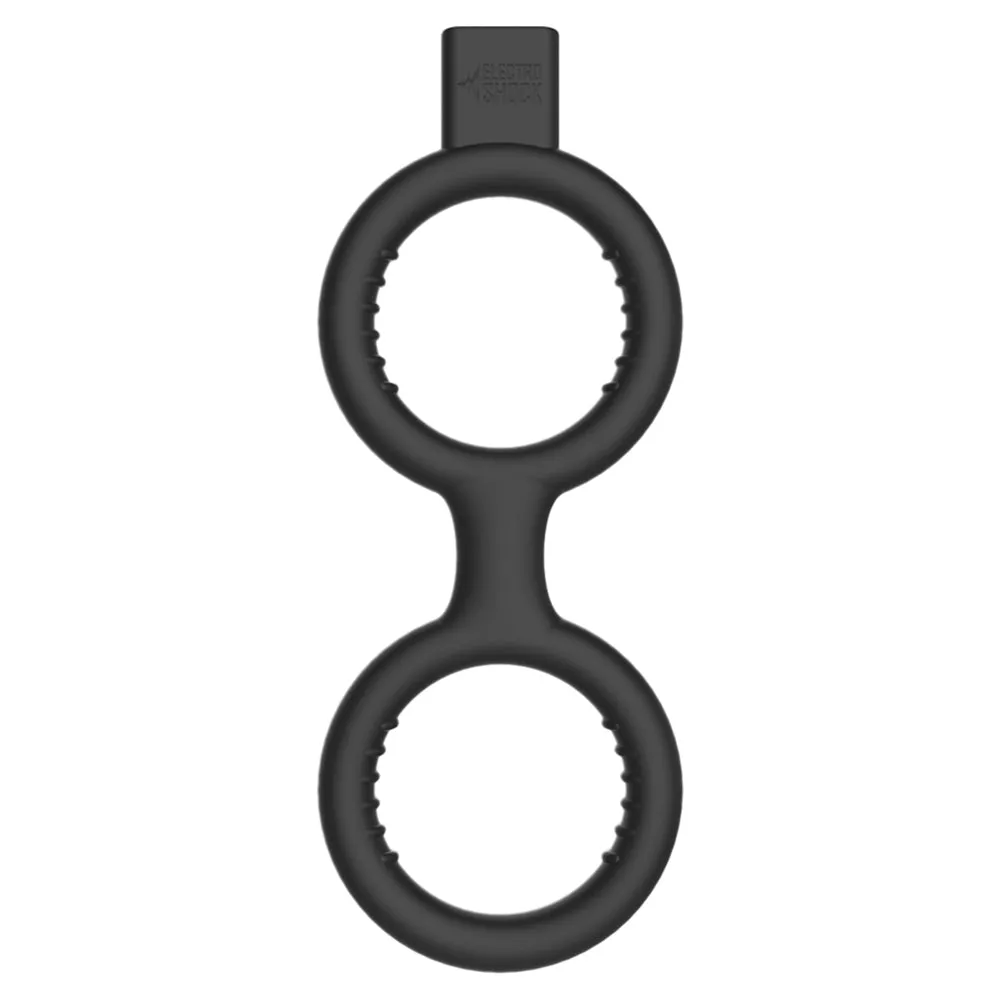 Electroshock E-Stimulation Cock Ring With Ball Strap