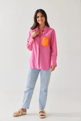 George Shirt | Pink/Orange