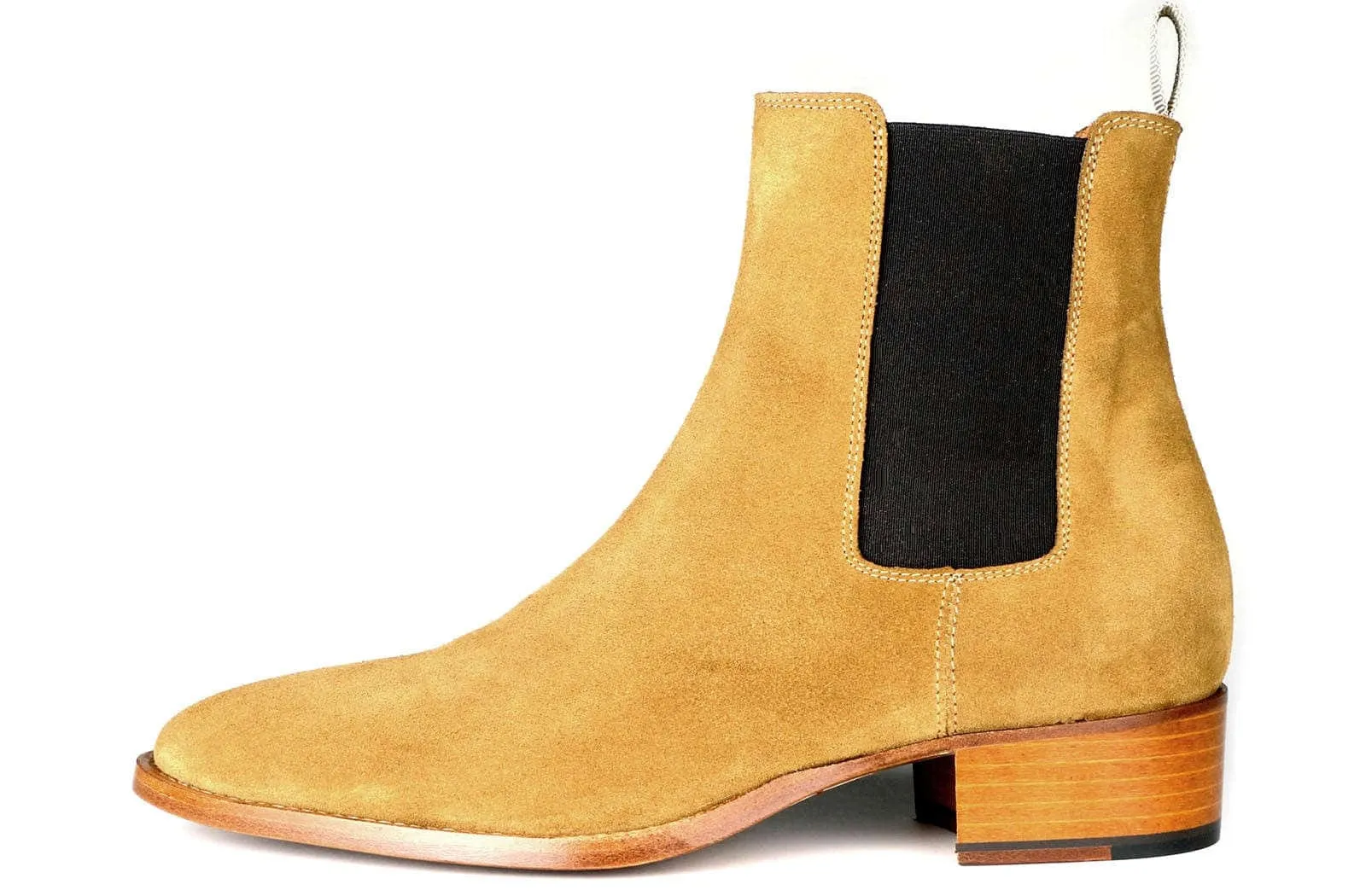 Manhattan Chelsea Boot Tan Suede