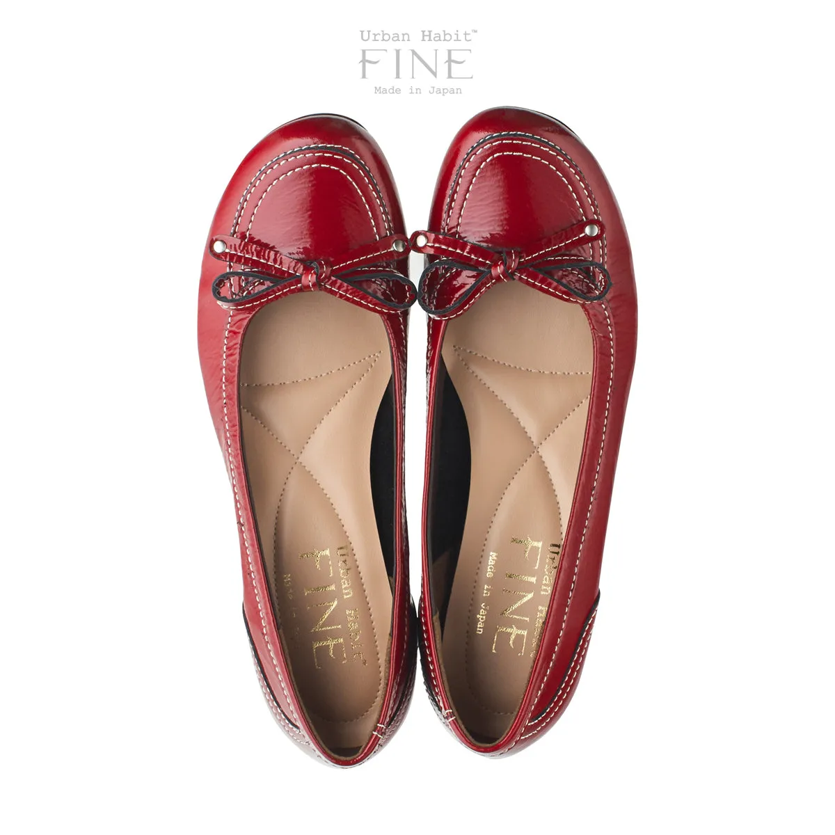 Sirene Enamel Red Soft Walking